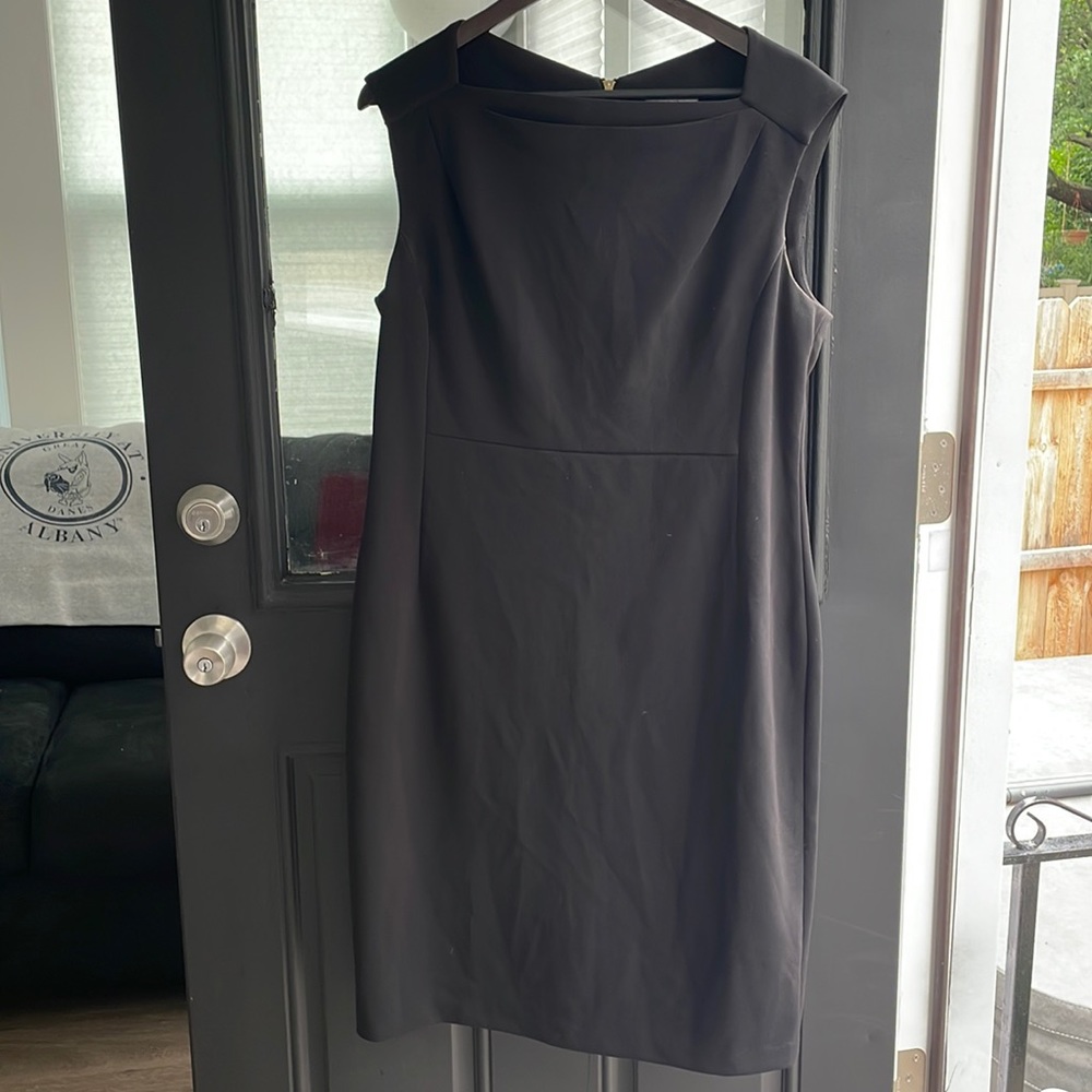 GUC banana republic black dress size 14